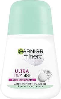 Antiperspirant, Intensive Protection Against Body Odour & Underarm Wetness, Up to 48 Hours Effect, Mineral UltraDry, 1 x 50 ml