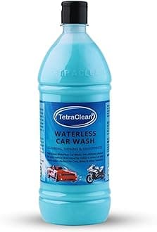 Tetraclean Waterless Dry Car Wash Concentrate Car Washing Liquid For Cleaning, Shining and Smoothness of Vehicles | For Home & Commercial Use, (1000ml)