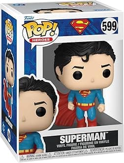 Pop! Heroes: DC New Classics - Superman - Collectable Vinyl Figure - Gift Idea - Official Merchandise - Toys for Kids & Adults - DC Comics Fans - Model Figure for Collectors and Display