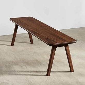 Living Room Benches - Wooden Upholstered Seating for Home & Office - Solid Wood Bench for Dining Table - Indoor/Outdoor Seating - Multi-Purpose (60x30x40)