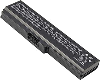 PA3817U-1BRS Battery for Toshiba Satellite L755 C655 M645 L750P L600 L675 L675D L700 L745 L750D L755D M640 P745 Series, Fit PA3818u-1BRS PA3819U-1BRS