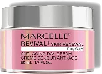 MARCELLERevival+ Skin Renewal Anti-Aging Day Cream, Hypoallergenic and Fragrance-Free