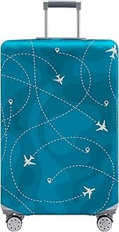 Travelkin Luggage Cover Washable Suitcase Cover Suitcase Protector Anti-scratch Suitcase cover Fits 18-32 Inch Luggage