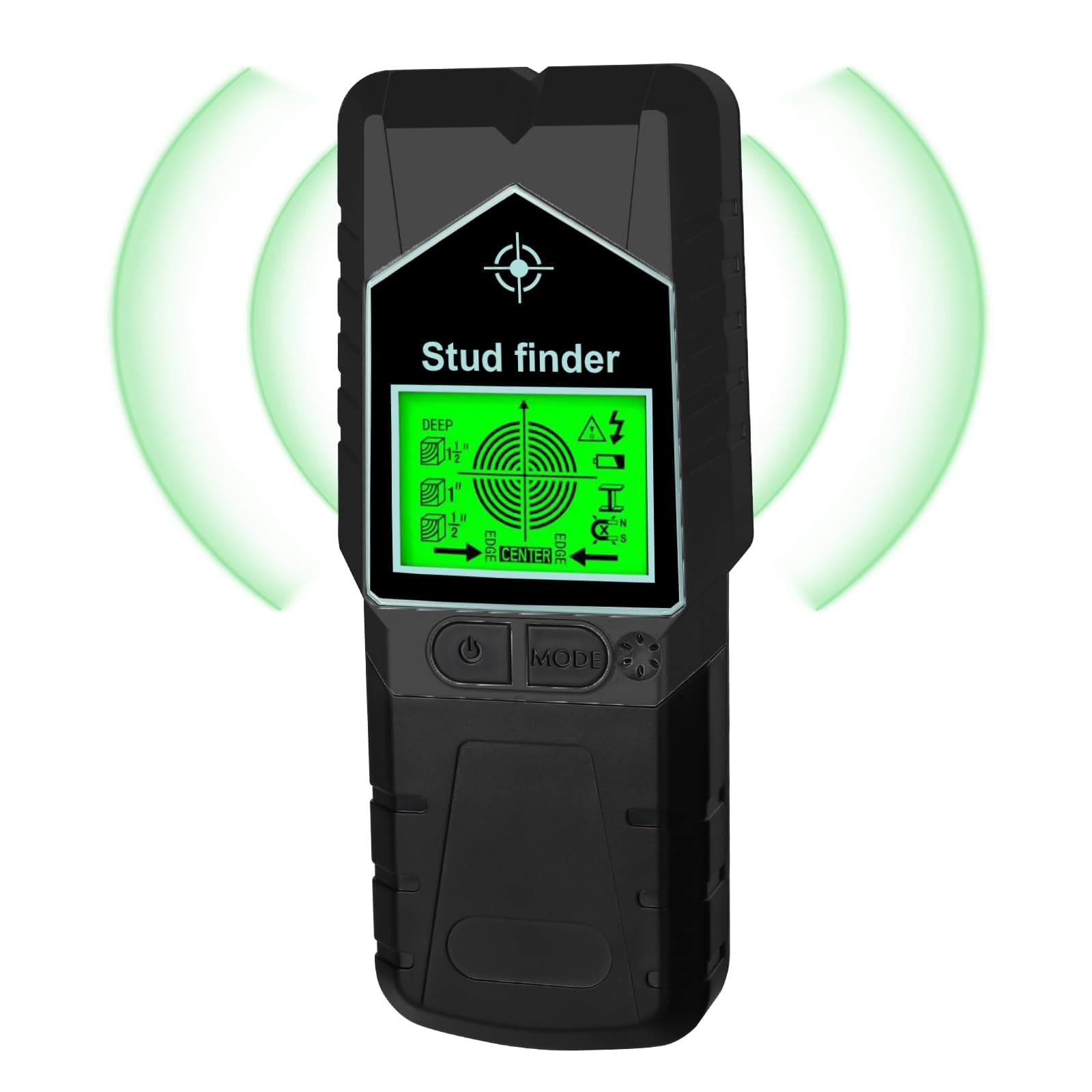 Stud Finder Wall Scanner-8 in 1 Stud Detector with Bubble Level Wall Detector with LCD Display Nails Detector Stud Sensor Finders for The Center and Edge of Wood AC Wire Metal Studs Cable Joist Pipe