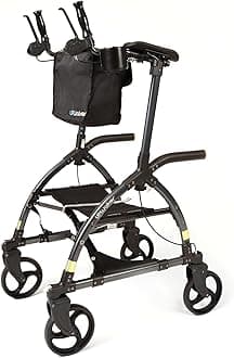 - UPWalker Large Original Upright Walker for Adults & Seniors – Adjustable Upright Rollator with Seat, Hand Brakes & Stability Design