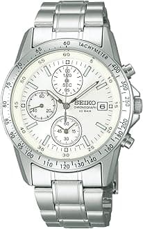 Selection Men's Quartz Chronograph Watch, silver/white