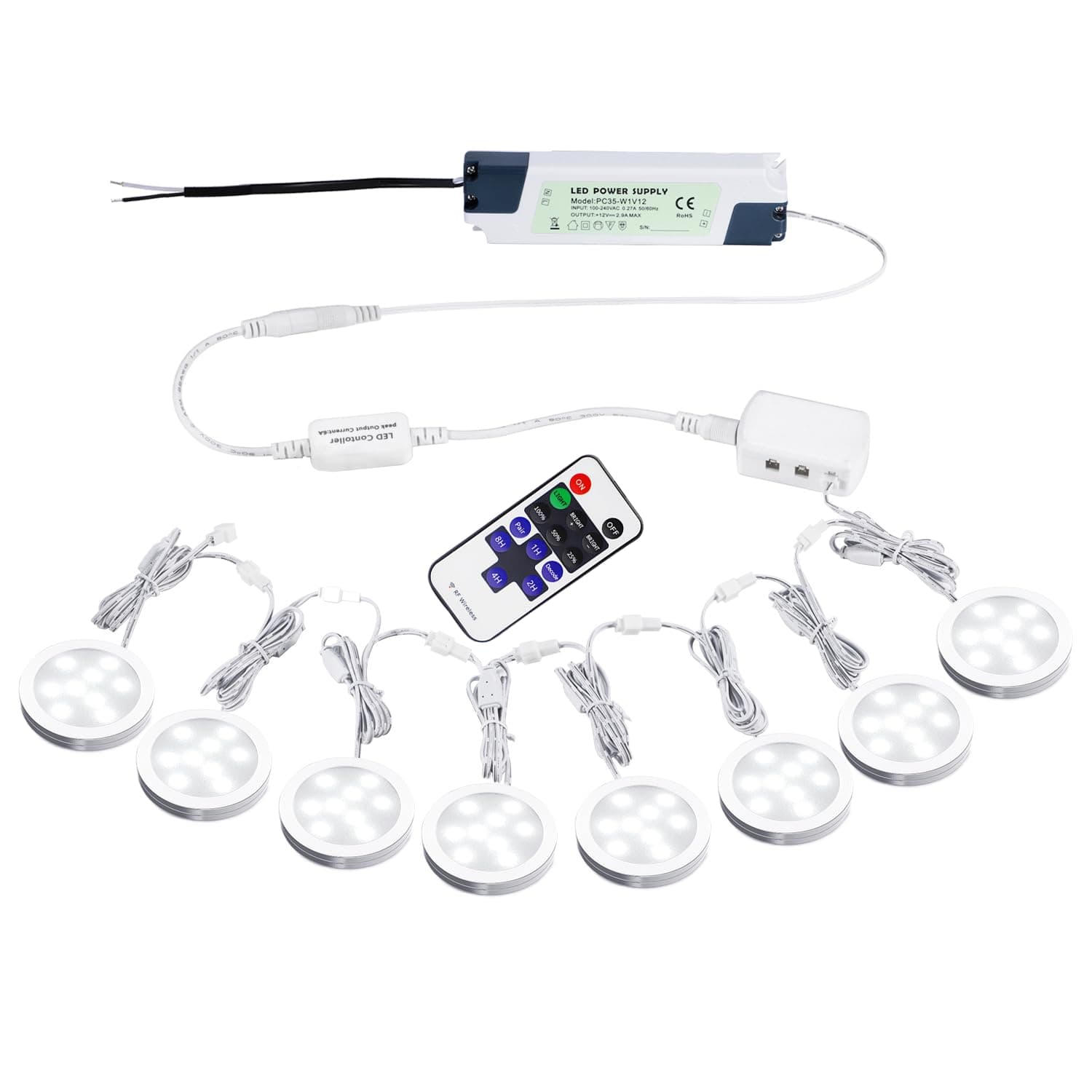 Hardwired Under Cabinet LED Lighting