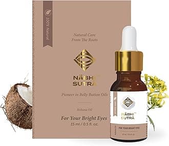 Eye Care Belly Button Oil | Ayurvedic Oil for Dry Eyes, Redness & Eye Health | Improves Vision & Eyes Nourishment | Natural Wellness Formula | For Men & Women | 15ml