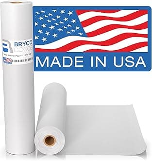 White Kraft Butcher Roll - 18 Inch x 100 Foot White Paper Roll for Wrapping and Smoking Meat, BBQ for The Perfect Brisket Crust - Durable, Uncoated and Unwaxed Food Grade Sublimation Paper