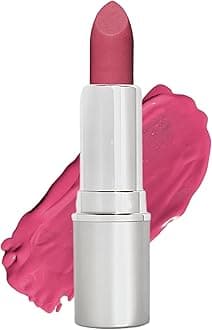 Honeybee Gardens Truly Natural Long Lasting Lipstick, Sweet Pea Lipstick, Vibrant Medium Pink, Naturally Hydrating & Nourishing, Vegan, Gluten-Free & Cruelty-Free, 0.11 oz / 3 g