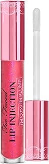 Too Faced Lip Injection Maximum Plump Extra Strength Lip Plumper Gloss | Hydrating + Plumping, 0.14 Fl Oz, Yummy Bear