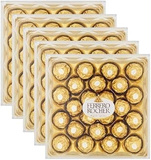 Ferrero Rocher Combo - Chocolate Promo Pack, 2.43 Kg, 24 Pieces (Pack of 5)