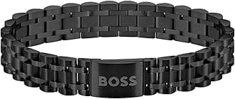 BOSS Jewelry Men's OWAN Collection Link Bracelet in Stainless Steel