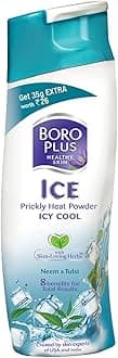 Boroplus Prickly Heat Ice Cool Powder, 150g