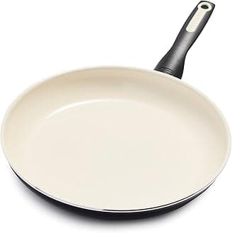 GreenPan Rio Healthy Ceramic Nonstick, Frying Pan, 12", Black
