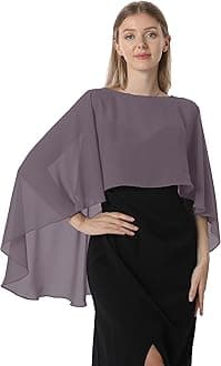 womens Chiffon Cape001 Pashmina Shawl