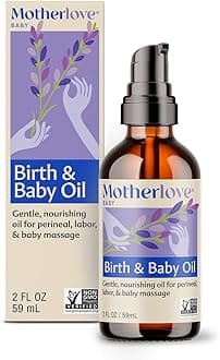 Birth & Baby Oil (2Oz), Cobolt Bottle