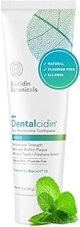 dentalcidin toothpaste with biocidin 4 oz