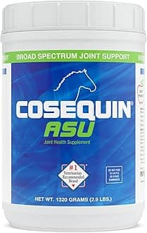 Nutramax Laboratories Cosequin ASU Joint Health Supplement for Horses - Powder with Glucosamine, Chondroitin, ASU, and MSM, 1320 Grams