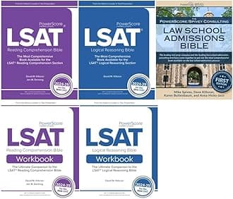 The PowerScore LSAT Bible Trilogy Practice Pack 2024-2025: Most Comprehensive LSAT Prep Study System and Law School Application Advice. Includes all ... section of the New LSAT and Admissions Guide 2024th Edition