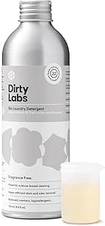 Hand Wash and Delicates | Scent Free | 32 Loads (255ml) | Bio Enzyme Liquid Laundry Detergent | For Fine Silks, Wools, Handwash Garments | Hyper-Concentrated | Non Toxic, Biodegradable |