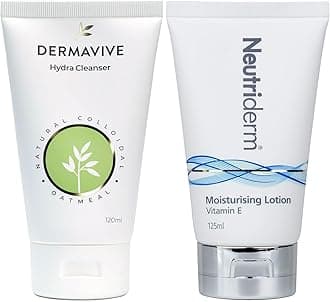NEUTRIDERM Pre-Makeup Bundle 1 – Dermavive Hydra Cleanser 120ml Moisturising Lotion 125ml