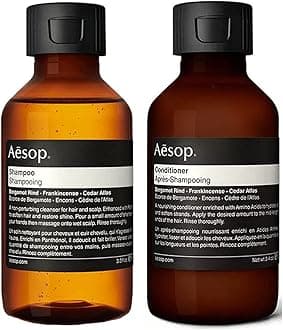 AesopShampoo & Conditioner | 100mL/3.38 oz | Paraben-Free, Cruelty-Free & Vegan Hair Shampoo & Conditioner