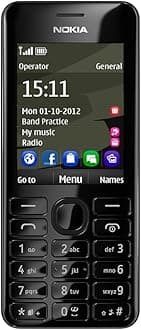 Nokia 206 SIM Free Mobile Phone - Black