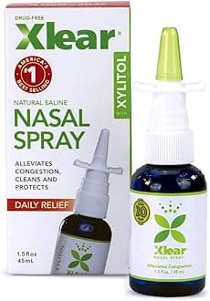 Natural Nasal Spray with Xylitol, 1.5 fl oz (Pack of 4)