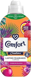 Creations Passion Bloom Fabric Conditioner Stay Fresh technology for 100 days of freshness + fragrance* 30 washes (900 ml)