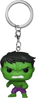 Pop! Keychain: Marvel NC - Hulk - Marvel Comics Novelty Keyring - Collectable Mini Figure - Stocking Filler - Gift Idea - Official Merchandise - Comic Books Fans - Backpack Decor