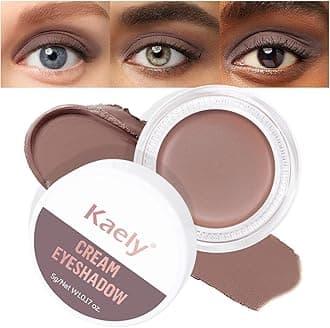 Single Nude Cream Eye Shadow,Stone Matte Natural Monochrome Eyeshadow Palette,Waterproof,Long Lasting Naturing-Looking,Vegan & Cruelty-Free,22