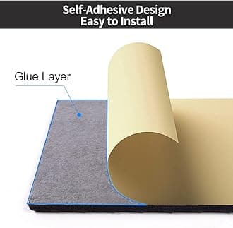 16 Pcs Pro Grade Sound Proof Boards,Acoustic Panels,Premium Acoustical Wall Panels,Better than Foam,Wedge Design,with Adhesive on Back,For Acoustic Treatment/Professional Studio,12×12×0.4 in (Ivory)