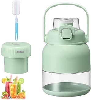 Segregatei/Twinktle Electric Citrus Juicer, Geoet Electric Juicers, With Straw and Two Lids, Portable Blender Cup, Multifunctional Large-Capacity Wireless Blenders, Fruit Squeezer