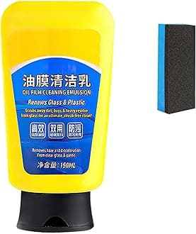 Oil Film Cleaning Emulsion,Oil Film Emulsion Glass Cleaner, Car Glass Oil Film Cleaner, Quick Effect Coating Agen,Glass Oil Film Remover, Auto Glass Oil Film Cleaning Milk