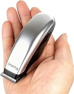 Men's Hair Clippers Trimmer Groomer Cordless Self-Haircut Kit Styling Shears with Stainless Steel