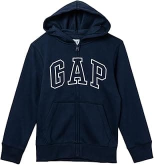 GAP Boys' V-New Fz Arch Hood Sweatshirt