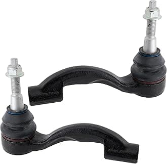 Evan Fischer Front Left & Right Outer Tie Rod End Compatible With Cadillac ATS 2013 2014 2015 2016 2017 2018 2019 CTS 14-19 AWD Replaces # 22961955, 22961956