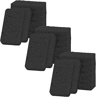 24 - Pack Non-Scratch Scrub Sponges - Sponges for Dishes and Washing Dishes, Cleaning Sponges for Kitchen Home and More（Black）