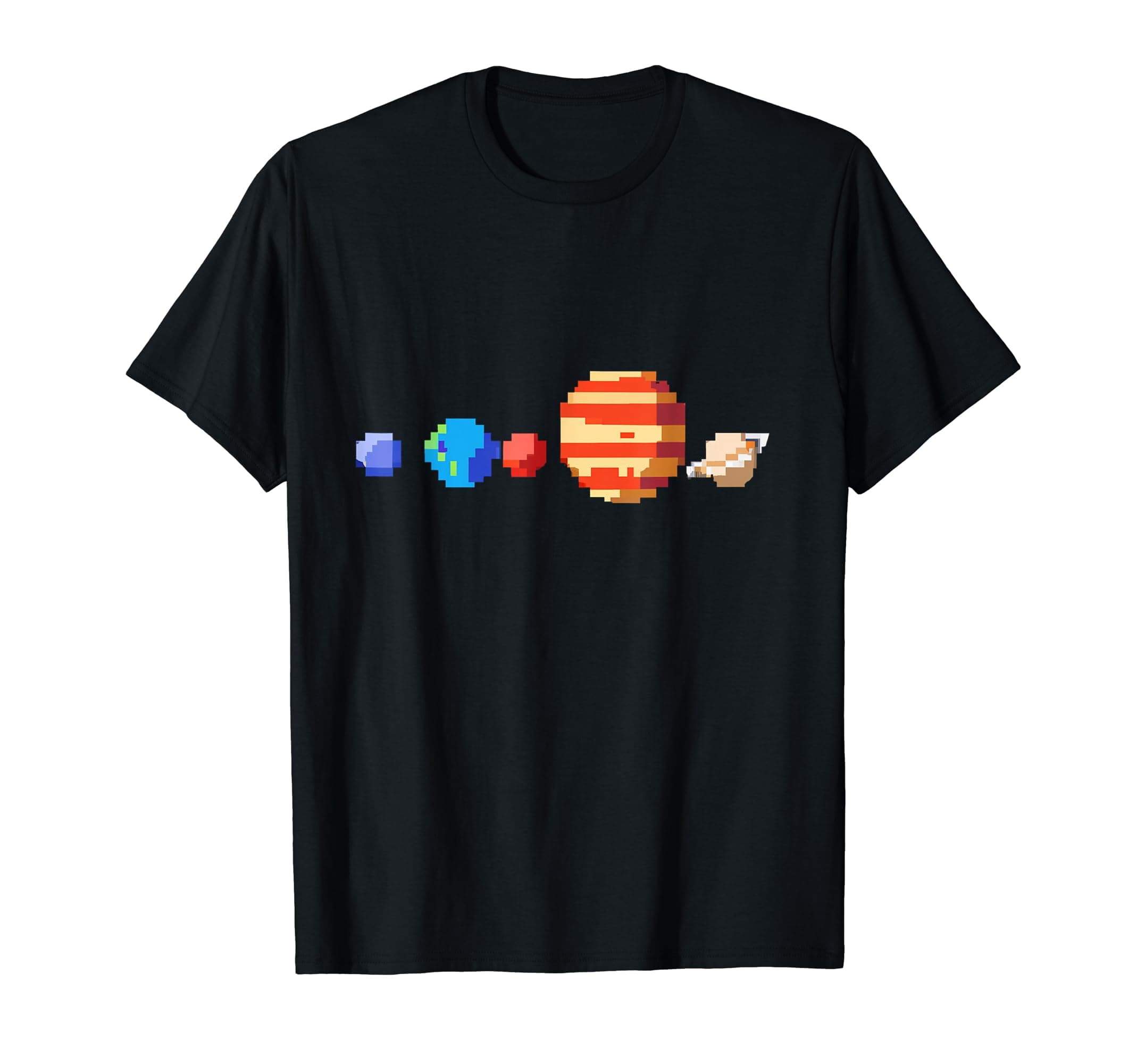 8Bit Science8Bit Planets T-Shirt