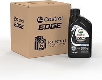 Castrol EDGE 0W-16 Advanced Full Synthetic Motor Oil, 1 Quart, Pack of 6