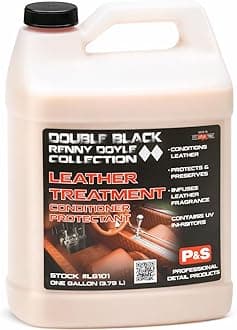 P&S Professional Detail Products - Leather Treatment - Conditioner & Protectant; Revives and Reconditions Leather Interiors, Intense Leather Scent, UV Inhibitors, Premium Leather Finish (1 Gallon)