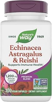 Echinacea Astragalus & Reishi, Immune Support*, 100 Capsules