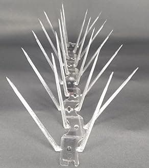 Polycarbonate Bird Spikes 5pcs. Set
