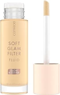 Catrice | Soft Glam Filter Fluid | Luminous Make Up Base & Highlighter for Radiant Complexion | With Vitamin E & Squalene | Vegan & Cruelty Free (10 | Fair - Light)