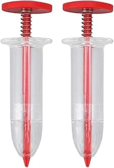 2pcs Seeds Dispenser, Handheld Seed Sower- Plant Seeds Easily, Mini Seedmaster Sowing Seedling Tool for Horticultural Seeding