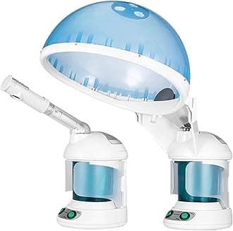 2 In 1 Hair And Facial Steamer, Face Humidifier, Hot Mist Moisturizing, Hydration System Sprayer, Personal Care Use, Home Salon