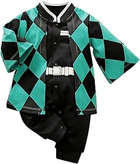 RELABTABYCute Baby Boy Girl Romper Newborn Anime Onesie Toddler Halloween Cosplay Jumpsuit Outfit clothes