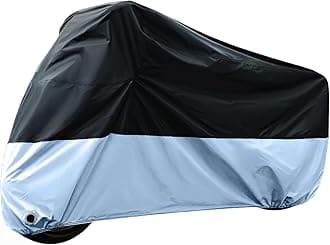Wrypun Motorcycle Cover Universal Motorcycle Covers Waterproof Outdoor Fits up to 96" Yamaha Honda Harley Suzuki Durable Quality Waterproof Sun Outdoor Protection