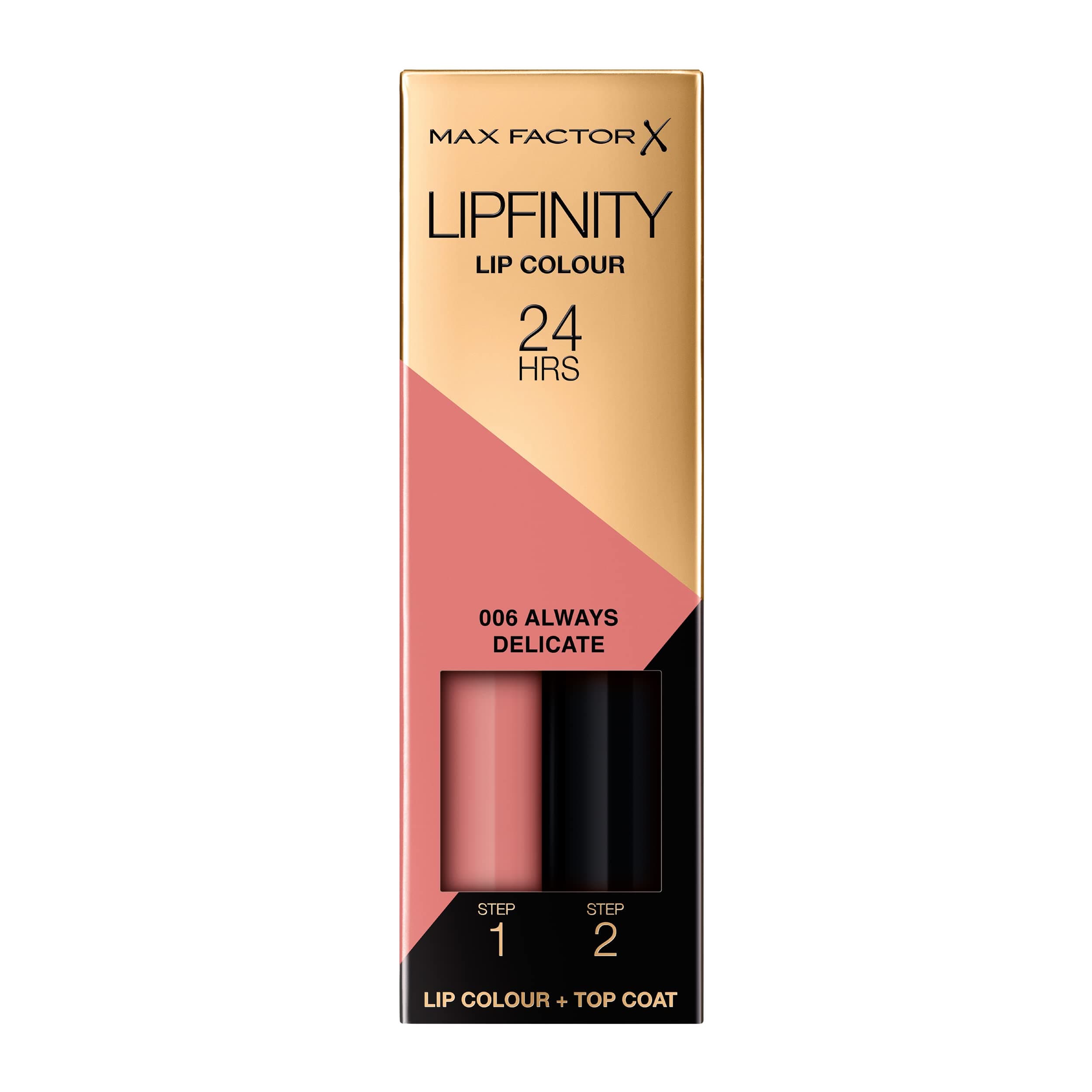 Max Factor Always Delicate Lipfinity Lipstick Number 6